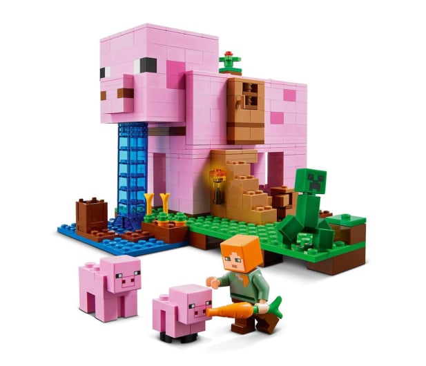 LEGO Minecraft 21170 Dom w kształcie świni - 1012703 - zdjęcie 5