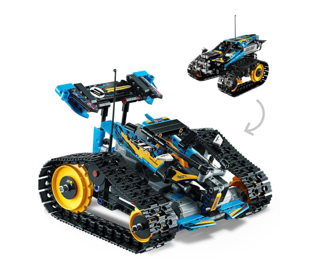 LEGO Technic 42095 Sterowana wyścigówka kaskaderska - 467575 - zdjęcie 6