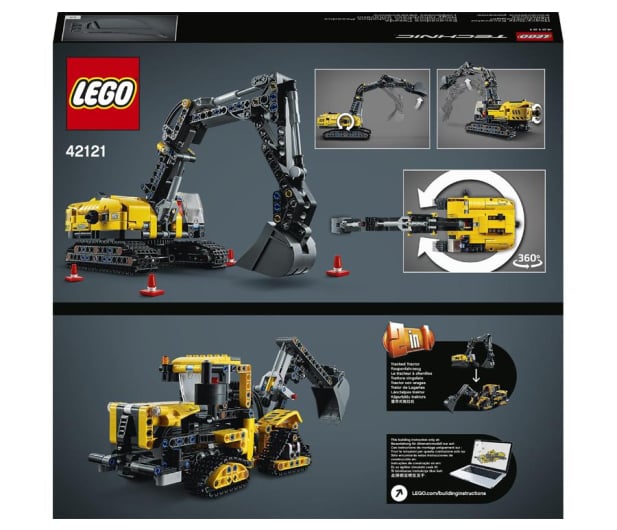 LEGO Technic 42121 Wytrzymała koparka - 1015594 - zdjęcie 9