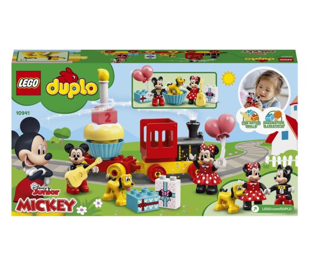 LEGO DUPLO 10941 Urodzinowy pociąg myszek Miki i Minnie - 1012697 - zdjęcie 8