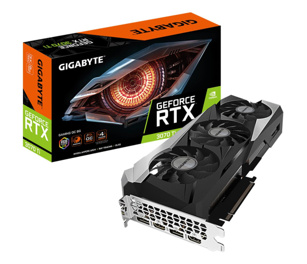 Gigabyte GeForce RTX 3070 Ti GAMING OC 8GB GDDR6X - 659843 - zdjęcie
