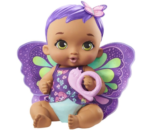 Mattel My Garden Baby Bobasek-Motylek Karmienie i przewijanie - 1023221 - zdjęcie 3
