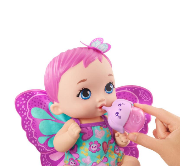 Mattel My Garden Baby Bobasek-Motylek Karmienie i przewijanie - 1023223 - zdjęcie 2
