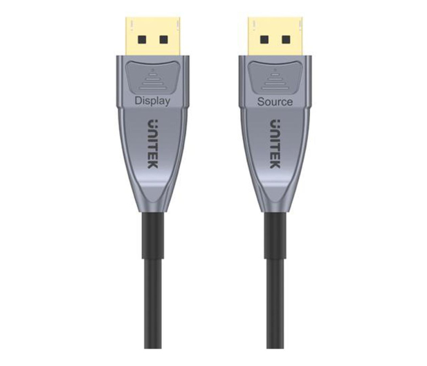 Unitek DisplayPort 1.4 15m - optyczny, AOC, 8K - 668381 - zdjęcie