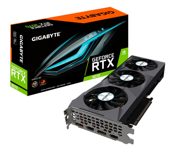 Gigabyte GeForce RTX 3070 EAGLE LHR 8GB GDDR6 - 668688 - zdjęcie
