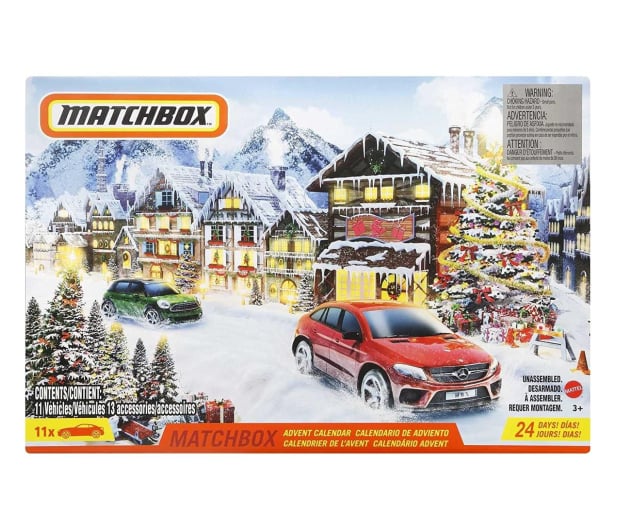 Mattel Matchbox Kalendarz adwentowy - 1023338 - zdjęcie
