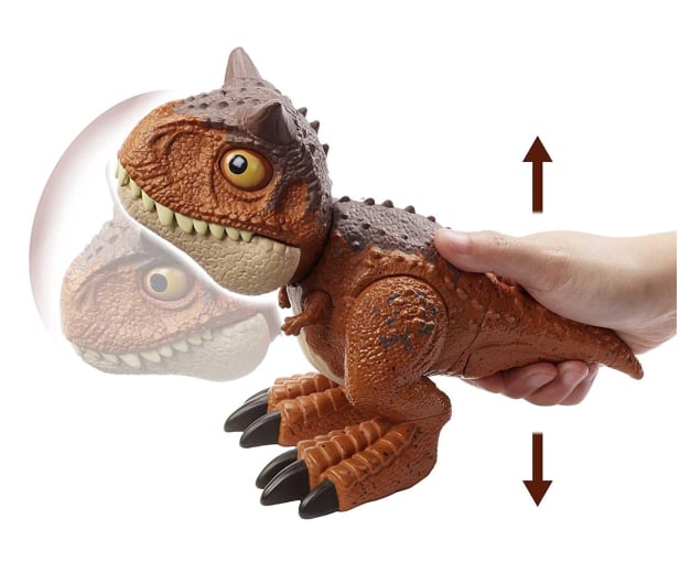 Mattel Jurassic World Karnotaur Toro Dino Gryz - 1023345 - zdjęcie 2