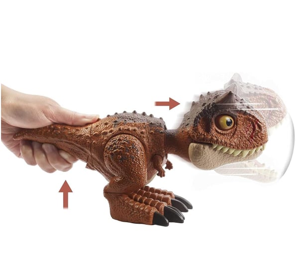 Mattel Jurassic World Karnotaur Toro Dino Gryz - 1023345 - zdjęcie 3