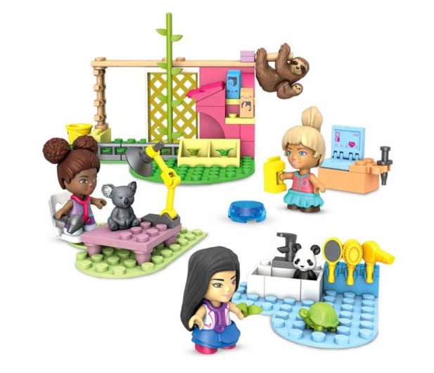 Mega Bloks Mega Construx Barbie Salon dla zwierząt - 1023443 - zdjęcie 2