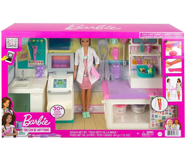Barbie U lekarza - Zakładamy gips - 1023249 - zdjęcie 7
