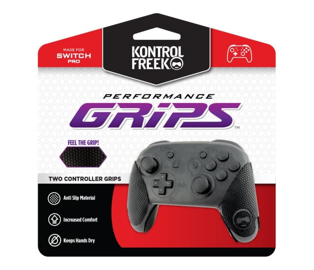 KontrolFreek Performance Grips (Black) - Nintendo Pro - 668802 - zdjęcie