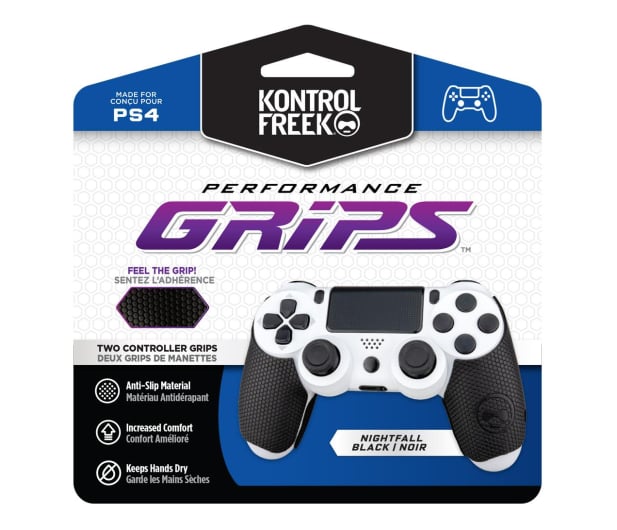 KontrolFreek Performance Grips (Black) - PS4 - 668803 - zdjęcie 1