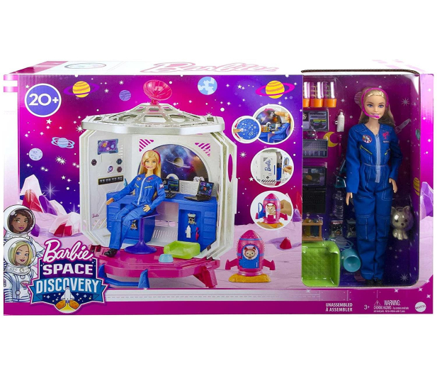 Barbie Stacja kosmiczna z lalką astronautką - 1023250 - zdjęcie 6