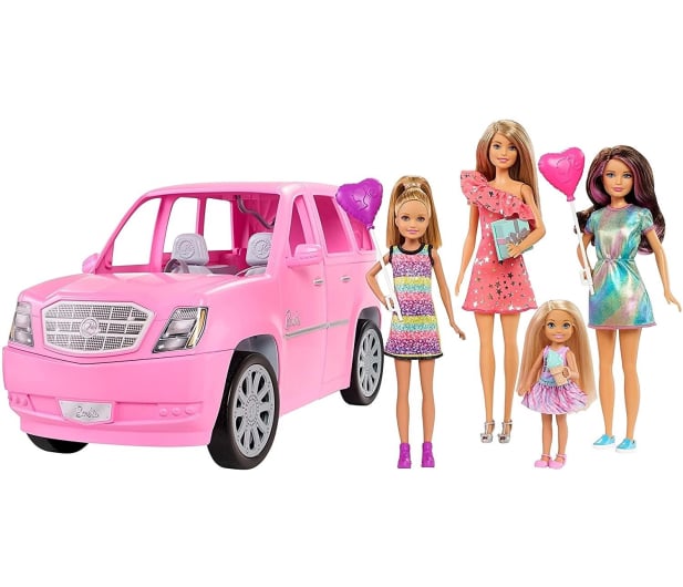 Barbie Limuzyna z siostrami + 4 lalki - 1023512 - zdjęcie 7