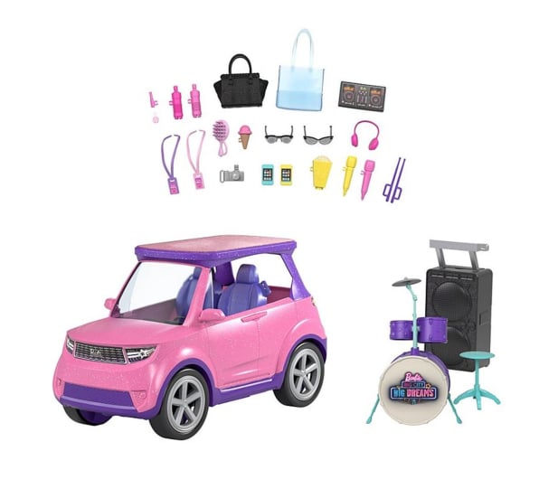 Barbie Big City Zestaw samochód i koncertowa scena - 1023247 - zdjęcie 1