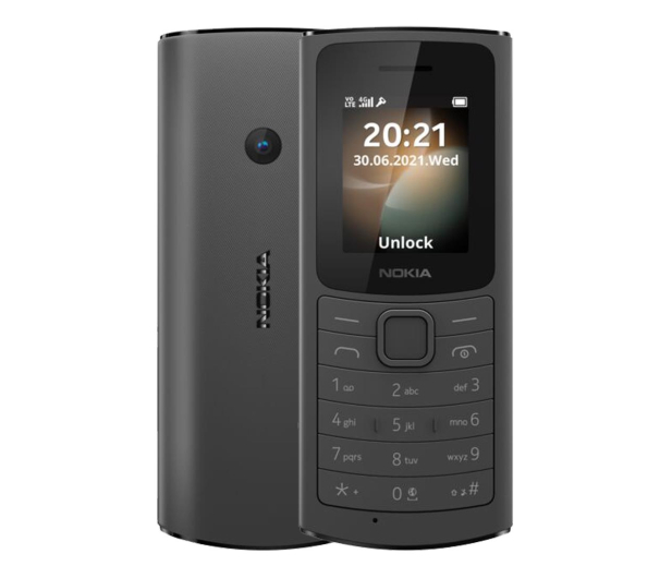 Nokia 110 Dual SIM czarny 4G - 668752 - zdjęcie