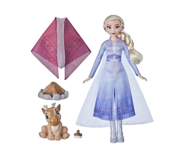 Hasbro Frozen 2 Lalka Elsa Zestaw ognisko - 1024034 - zdjęcie