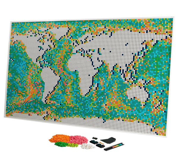 LEGO ART 31203 Mapa świata - 1022657 - zdjęcie 3