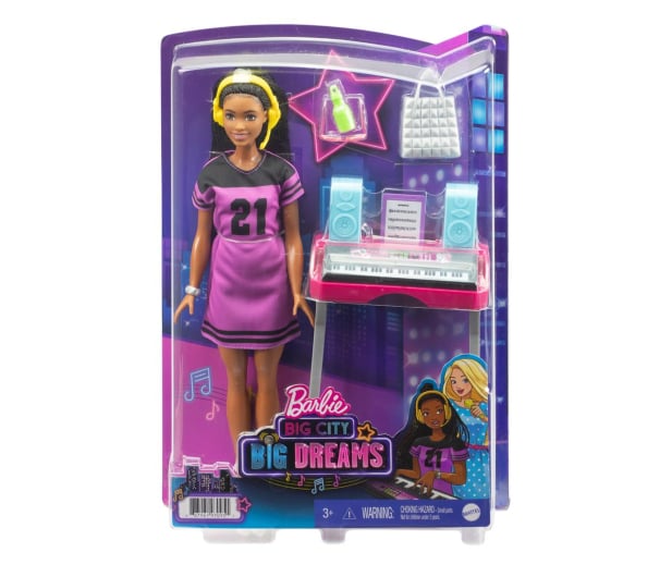 Barbie Big City Big Dreams Lalka Brooklyn + studio nagrań - 1023230 - zdjęcie 3