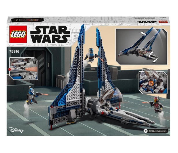 LEGO Star Wars 75316 Mandaloriański myśliwiec™ - 1024215 - zdjęcie 8