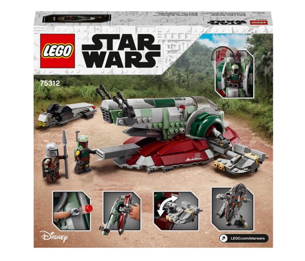 LEGO Star Wars 75312 Statek kosmiczny Boby Fetta™ - 1024216 - zdjęcie 9