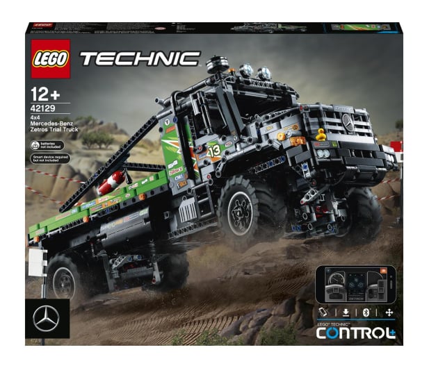 LEGO Technic 42129 Ciężarówka Mercedes-Benz Zetros - 1022668 - zdjęcie