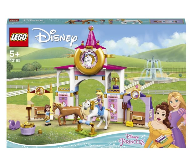 LEGO Disney Princess 43195 Królewska Stajnia Belli - 1022672 - zdjęcie