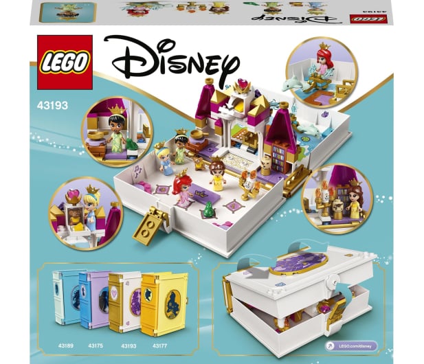 LEGO Disney Princess 43193 Książka z przygodami Arielki - 1022670 - zdjęcie 7