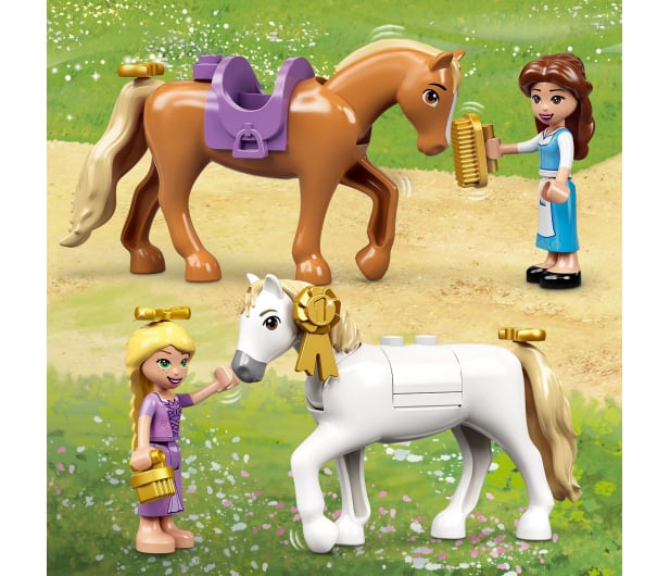 LEGO Disney Princess 43195 Królewskie stajnie Belli i R - 1022672 - zdjęcie 4