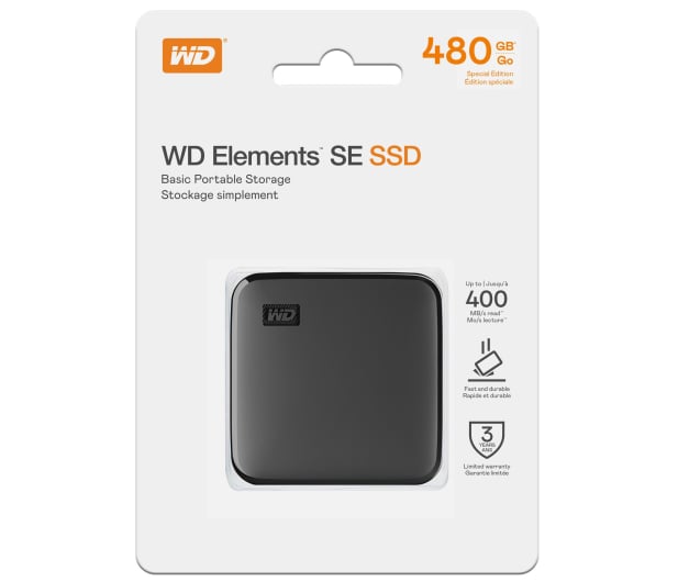 WD Elements SE 480GB USB 3.2 Gen. 1 Czarny - 671083 - zdjęcie 5