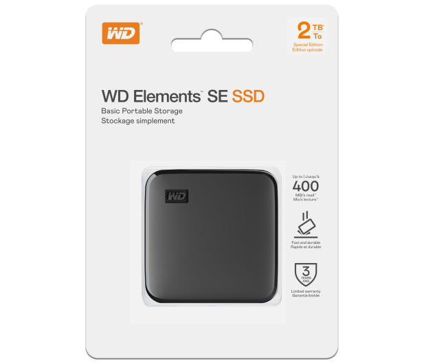 WD Elements SE 2TB USB 3.2 Gen. 1 Czarny - 671086 - zdjęcie 5