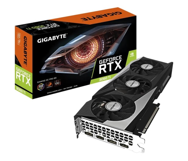 Gigabyte GeForce RTX 3060 Ti Gaming OC PRO LHR 8GB GDDR6 - 666681 - zdjęcie