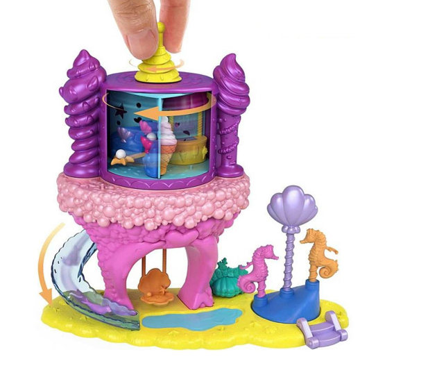 Mattel Polly Pocket Lunapark Zatoka syren - 1023228 - zdjęcie 2