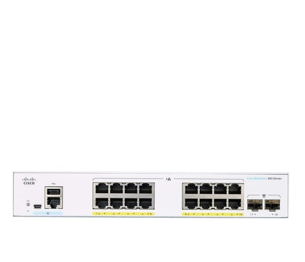 Cisco CBS350 Managed CBS350-16P-2G-EU - 674118 - zdjęcie