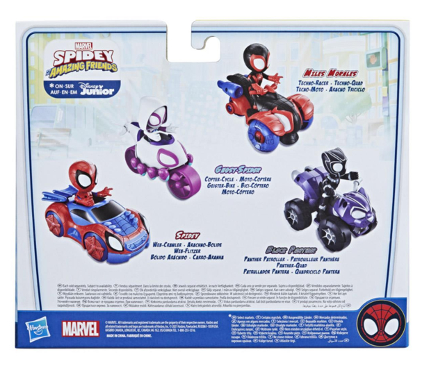 Hasbro Spidey i super kumple Pojazd Techho Racer + figurka - 1024427 - zdjęcie 5