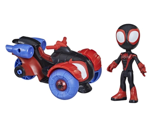 Hasbro Spidey i super kumple Pojazd Techho Racer + figurka - 1024427 - zdjęcie
