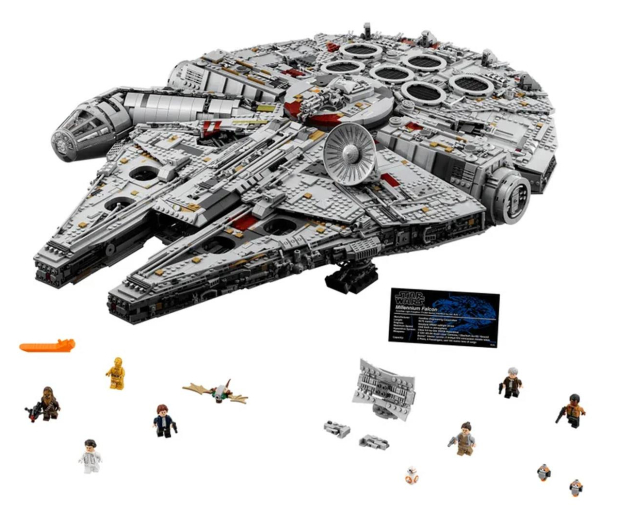LEGO Star Wars 75192 Sokół Millennium - 409842 - zdjęcie 6