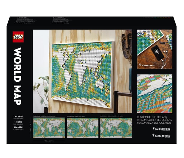 LEGO ART 31203 Mapa świata - 1022657 - zdjęcie 2