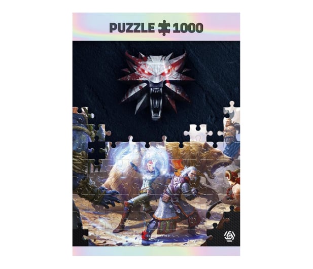 Good Loot Wiedźmin: Geralt & Triss in Battle puzzles 1000 - 674945 - zdjęcie