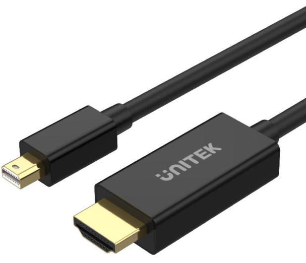 Unitek Kabel mini DisplayPort - HDMI - 2m, 4K/30Hz - 675449 - zdjęcie 2