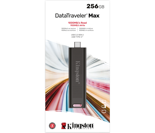 Kingston 256GB DataTraveler Max (USB 3.2) 1000MB/s - 675826 - zdjęcie 5