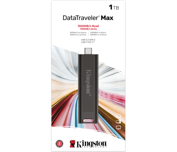 Kingston 1TB DataTraveler Max (USB 3.2) 1000MB/s - 675830 - zdjęcie 5