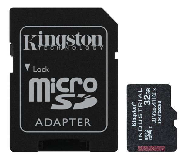 Kingston 32GB microSDHC Industrial C10 A1 pSLC - 675819 - zdjęcie