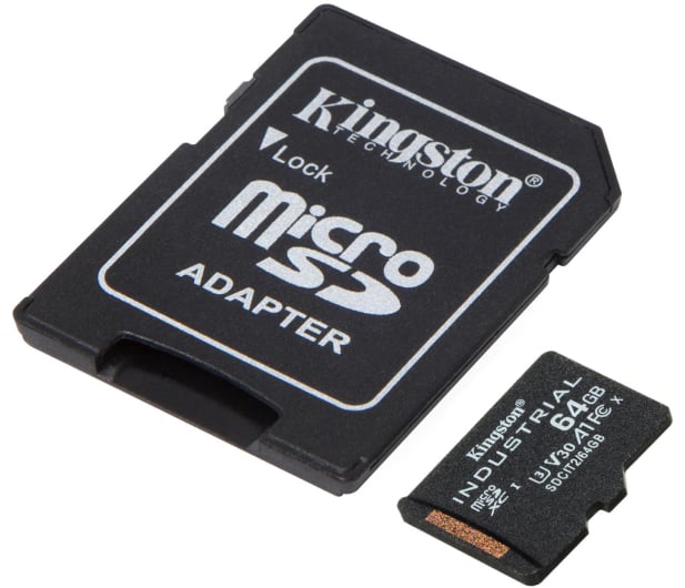 Kingston 64GB microSDHC Industrial C10 A1 pSLC - 675821 - zdjęcie 2