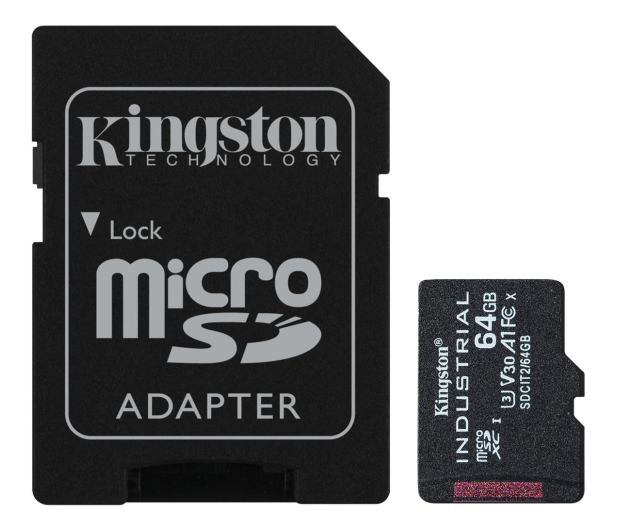 Kingston 64GB microSDHC Industrial C10 A1 pSLC - 675821 - zdjęcie