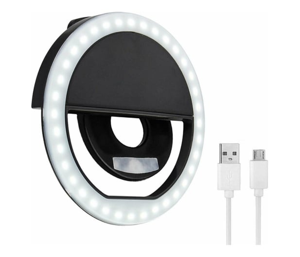 BigBen Universal Clip-On LED Ring do Selfie - 671247 - zdjęcie