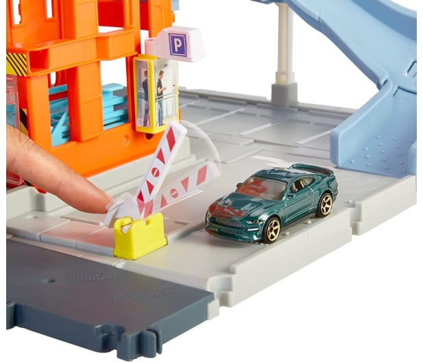 Mattel Zestaw prezentowy Garaż + 20pak samochodów - 1142565 - zdjęcie 4