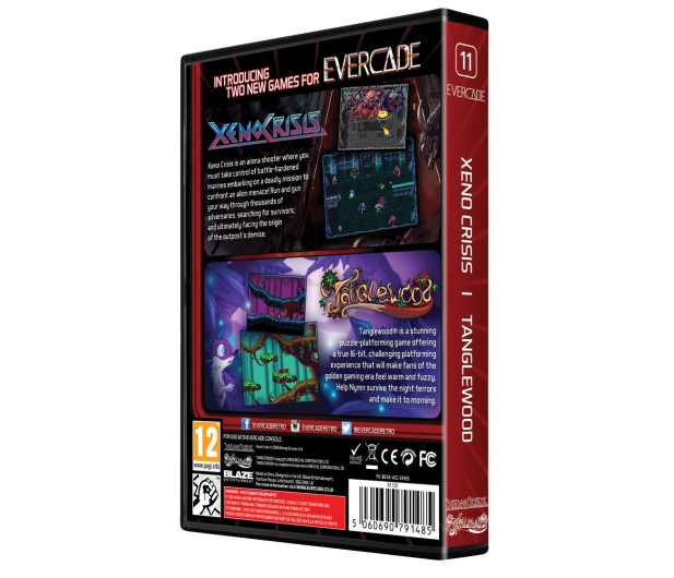 Evercade Zestaw gier #11 - Xeno Crisis / Tanglewood - 677632 - zdjęcie 2