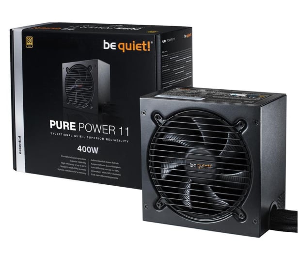 be quiet! Pure Power 11 400W 80 Plus Gold - 459590 - zdjęcie 3