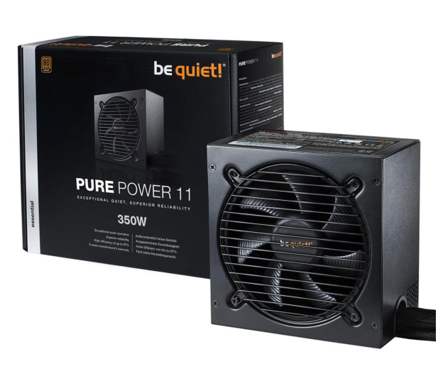 be quiet! Pure Power 11 350W 80 Plus Bronze - 459588 - zdjęcie 3